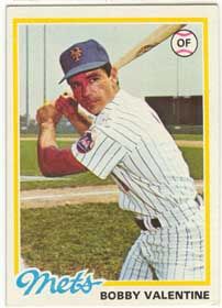 1978 Bobby Valentine