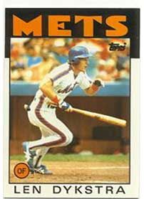 1986 Lenny Dykstra