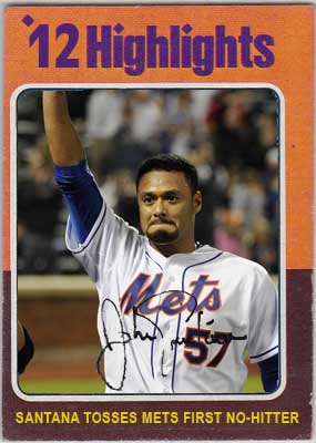 1975 Johan Santana (2012 Highlights, Santana no-hitter)