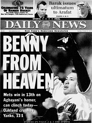 BENNY FROM HEAVEN