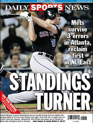 STANDINGS TURNER