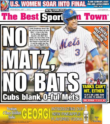 NO MATZ, NO BATS