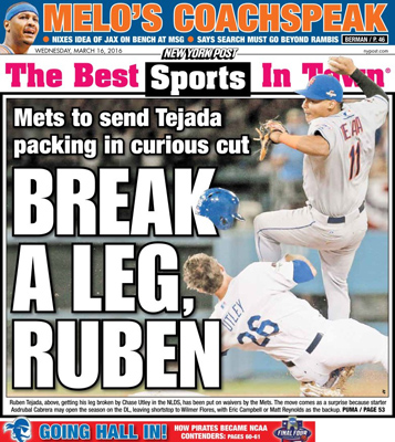 BREAK A LEG, RUBEN