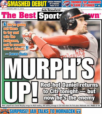 MURPH'S UP!