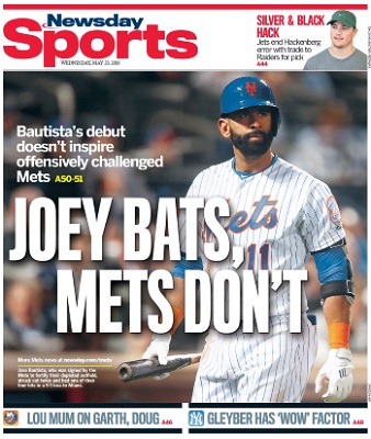 JOEY BATS, METS DON'T