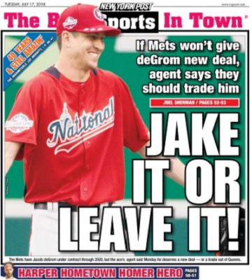 JAKE IT OR LEAVE IT!