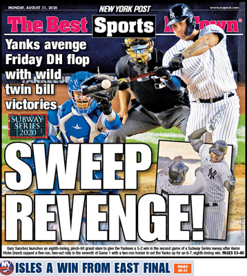 SWEEP REVENGE!