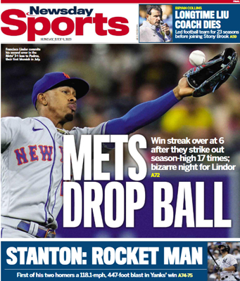 METS DROP BALL