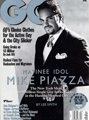 GQ MATINEE IDOL MIKE PIAZZA